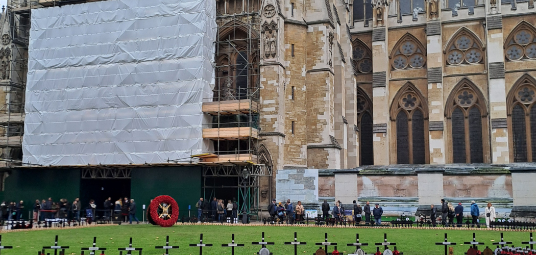 Připomínky československých vojáků ve Westminsterském opatství